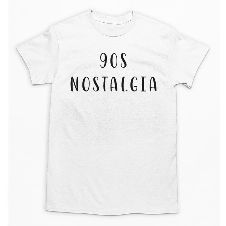 90s Nostalgia Nostalgic Statement Premium Tri-Blend Unisex T-Shirt
