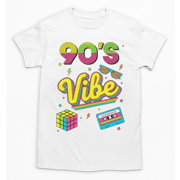 90s Nostalgia Retro Apparel 90'S Vibe Retro Premium Tri-Blend Unisex T-Shirt