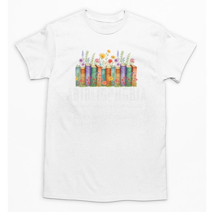 Abibliophobia Definition Book Reader Book Nerd Book Reading Premium Tri-Blend Unisex T-Shirt