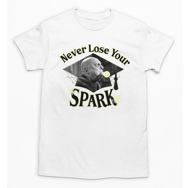 The Addams Family TV Series – Uncle Fester Graduation Spark Premium Unisex T-Shirt