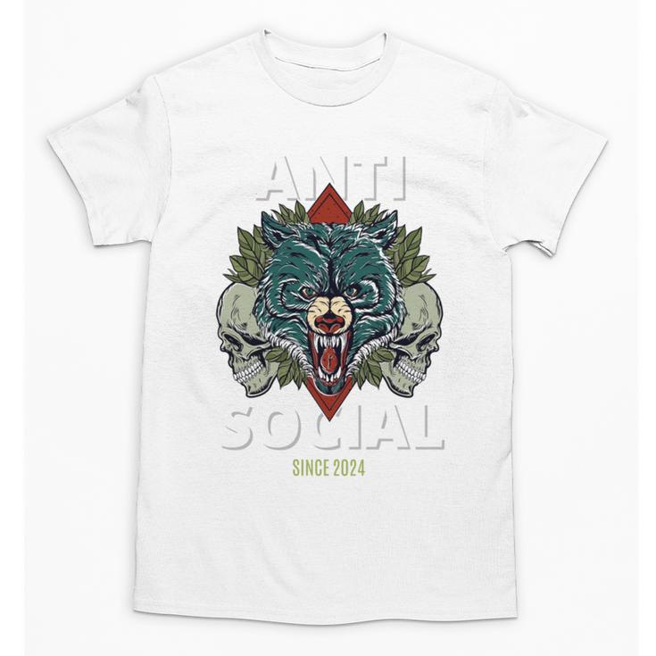 Antisocial Introvert I Like Being Alone Unisex T-Shirt