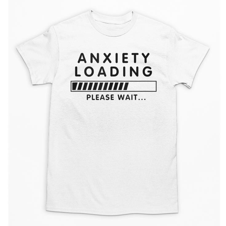 Anxiety Loading Please Wait Anti-Social Introvert Unisex T-Shirt