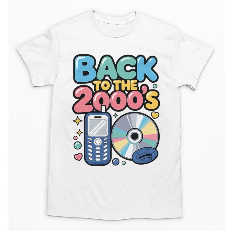 Back To The 2000s Retro Nostalgia Premium Tri-Blend Unisex T-Shirt