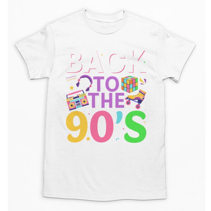 Back To The 90's Mixtape Era Nostalgia Retro 1990 90's Style Premium Tri-Blend Unisex T-Shirt