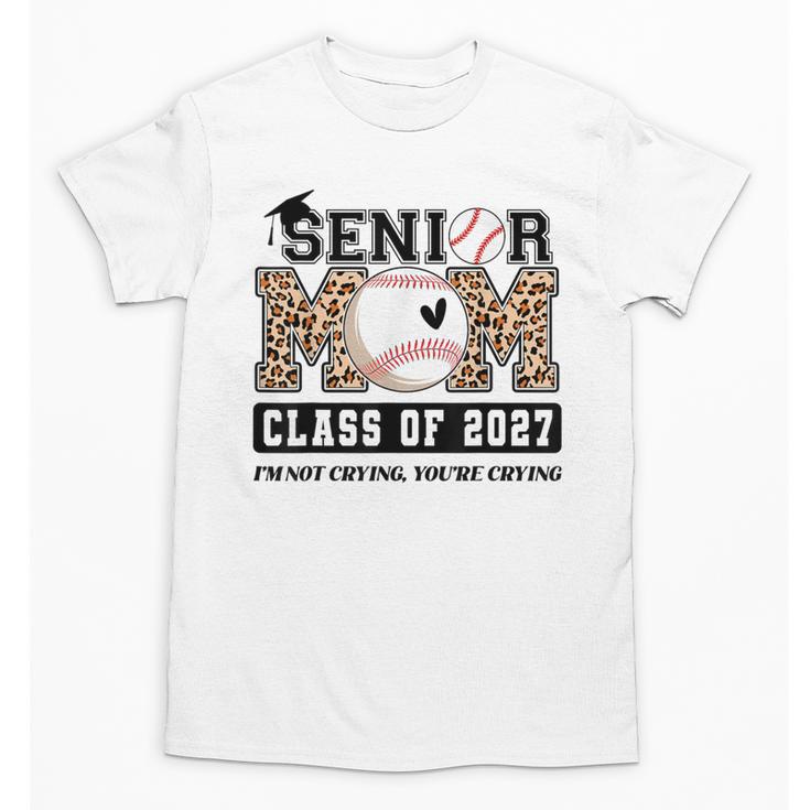 Baseball Senior Class Of 2027 Senior 2027 Graduation Women Unisex T-Shirt