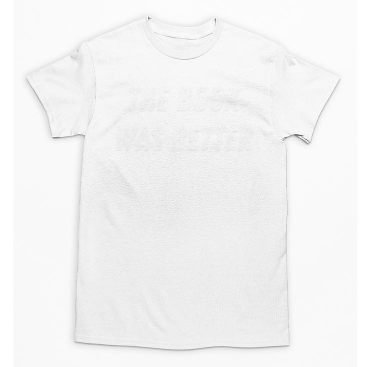 The Book Was Better Vintage Book Lovers Kids Unisex T-Shirt