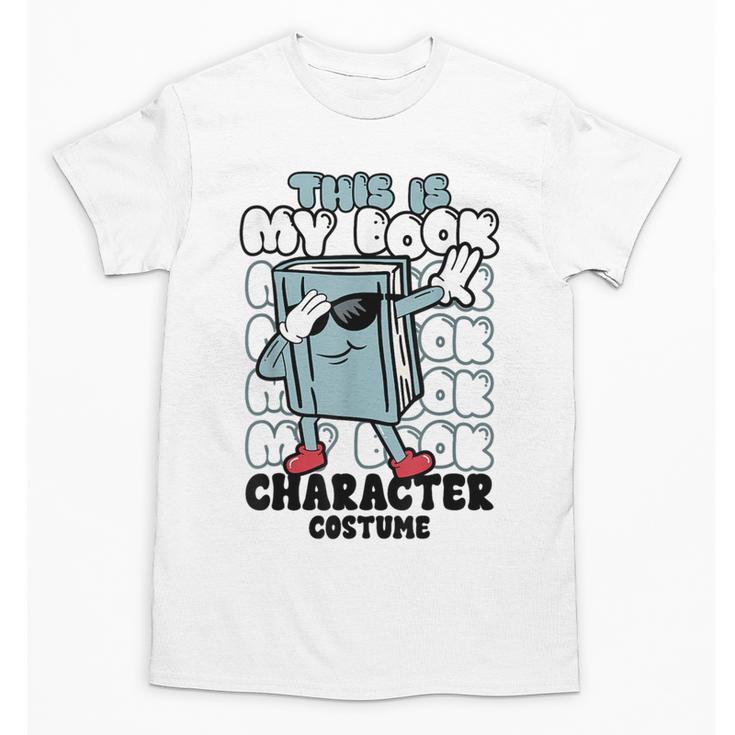 This Is My Book Character Costume Reading Book Lover Unisex T-Shirt