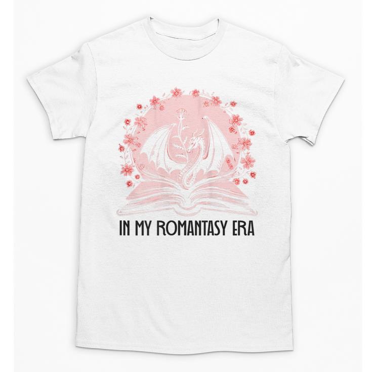 Book Dragon In My Fantasy Era Romantasy Bookish Books Lovers Unisex T-Shirt