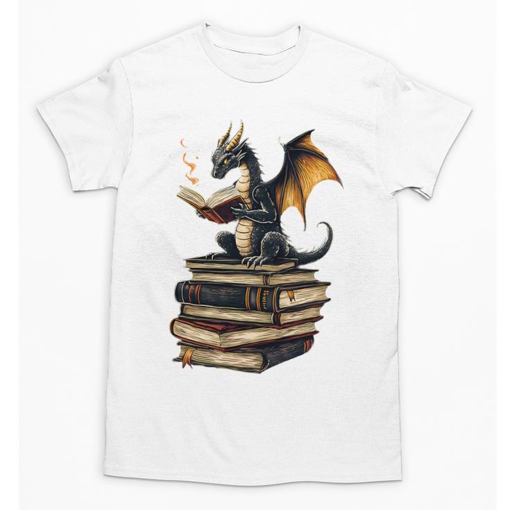 Book Dragon Unisex T-Shirt