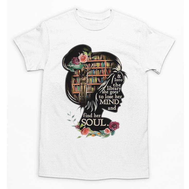 Book Reading Bookworm Book Lover Women Kids Girls Librarian Unisex T-Shirt