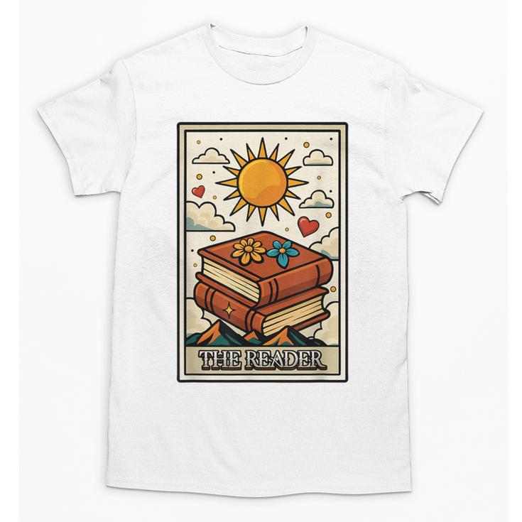 Book Reading Tarot Card The Reader Unisex T-Shirt Book Reading Tarot Card The Reader Unisex T-Shirt