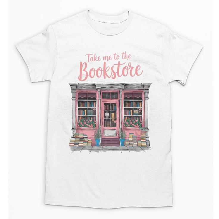 Take Me To The Book Store Librarians Valentine's Day Premium Unisex T-Shirt