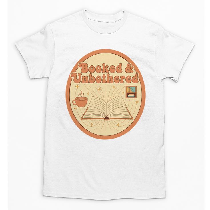 Booked & Unbothered Book Lover Tee Unisex T-Shirt