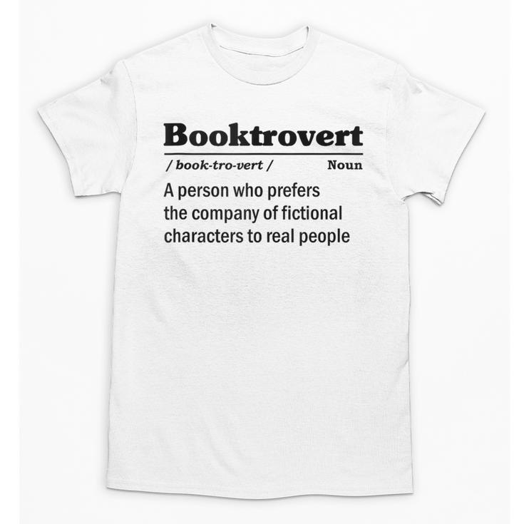 Bookish Book Nerd Introvert Reading Addiction Bookworm Unisex T-Shirt