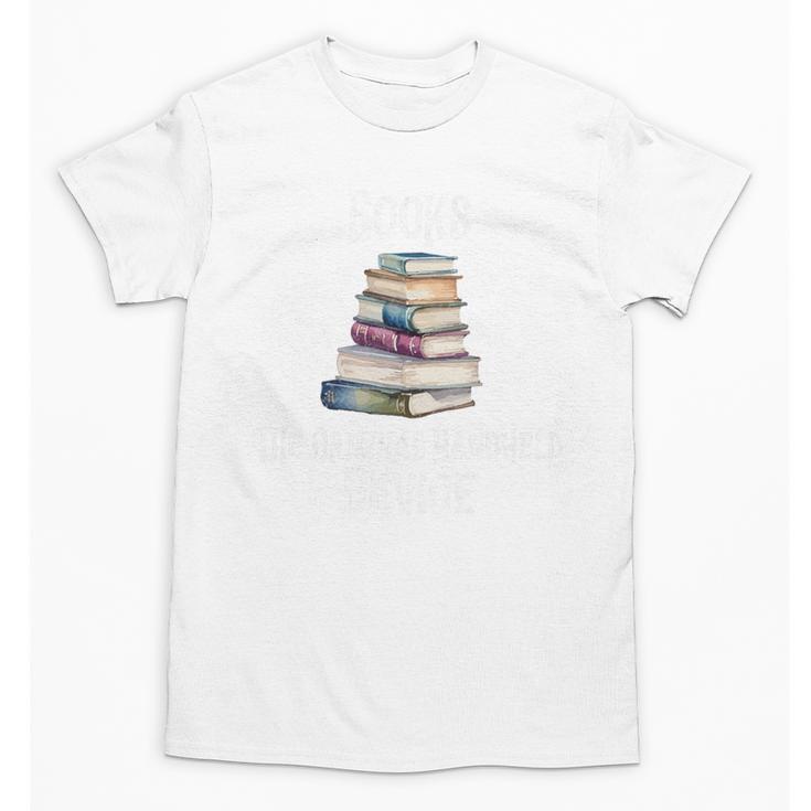 Books The Original Handheld Device Book Librarian Premium Unisex T-Shirt