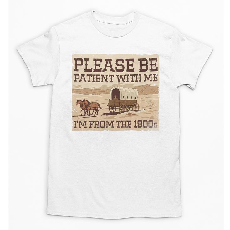 Boomer Millennial Please Be Patient I'm From The 1900s Premium Unisex T-Shirt