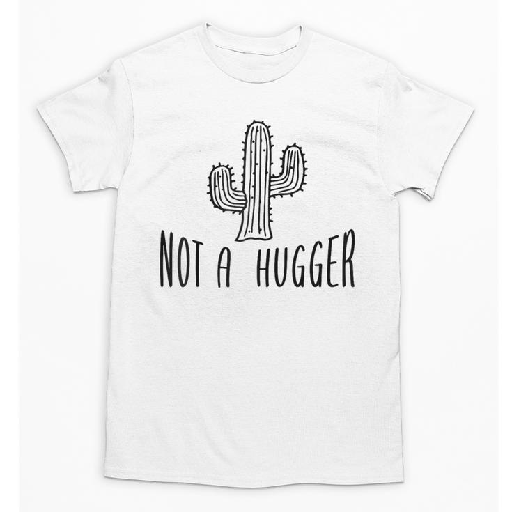 Cactus Not A Hugger Homebody Introvert Raglan Baseball Tee Unisex T-Shirt