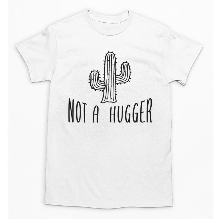 Cactus Not A Hugger Homebody Introvert Unisex T-Shirt