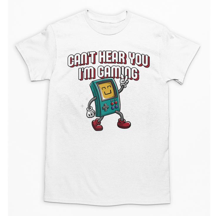 Cant Hear You Im Gaming Introvert Gamer Antisocial Raglan Baseball Tee Unisex T-Shirt