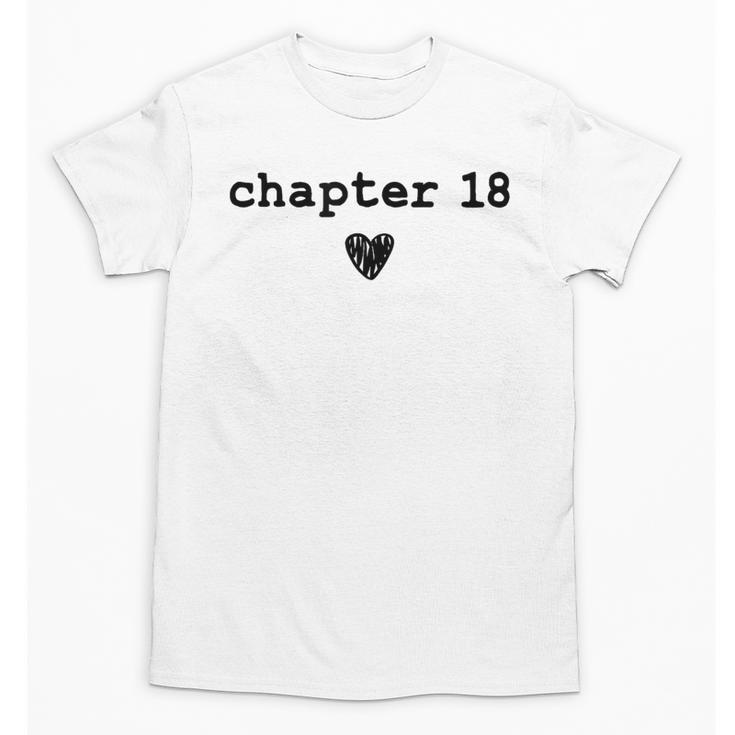 Chapter 18 Book Lovers Readers & Authors 18th Birthday Unisex T-Shirt