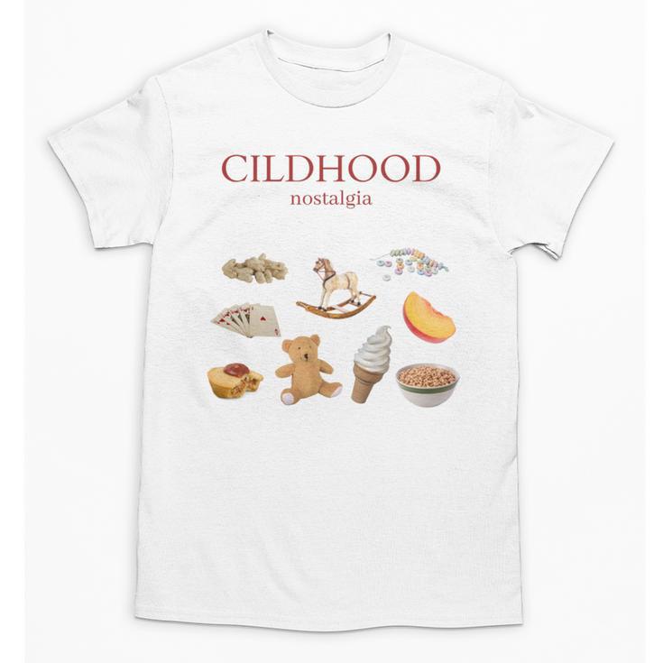 Childhood Nostalgia Good Memories Teddy Bear Ice Cream Unisex T-Shirt