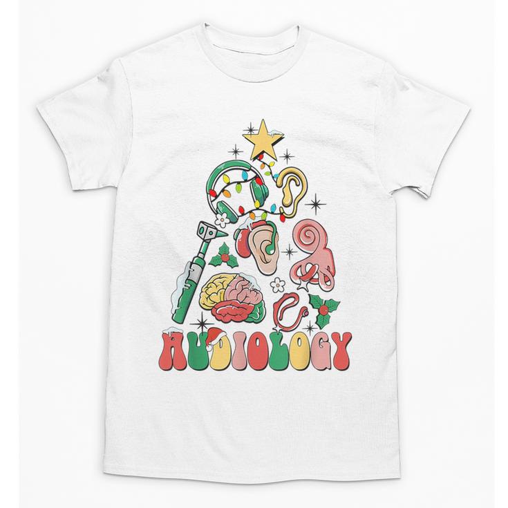 Christmas Audiology Tree Audiology Student Graduation Unisex T-Shirt
