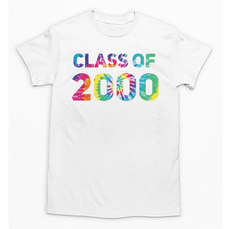 Class Of 2000 School Reunion College Highschool Graduation Premium Tri-Blend Unisex T-Shirt