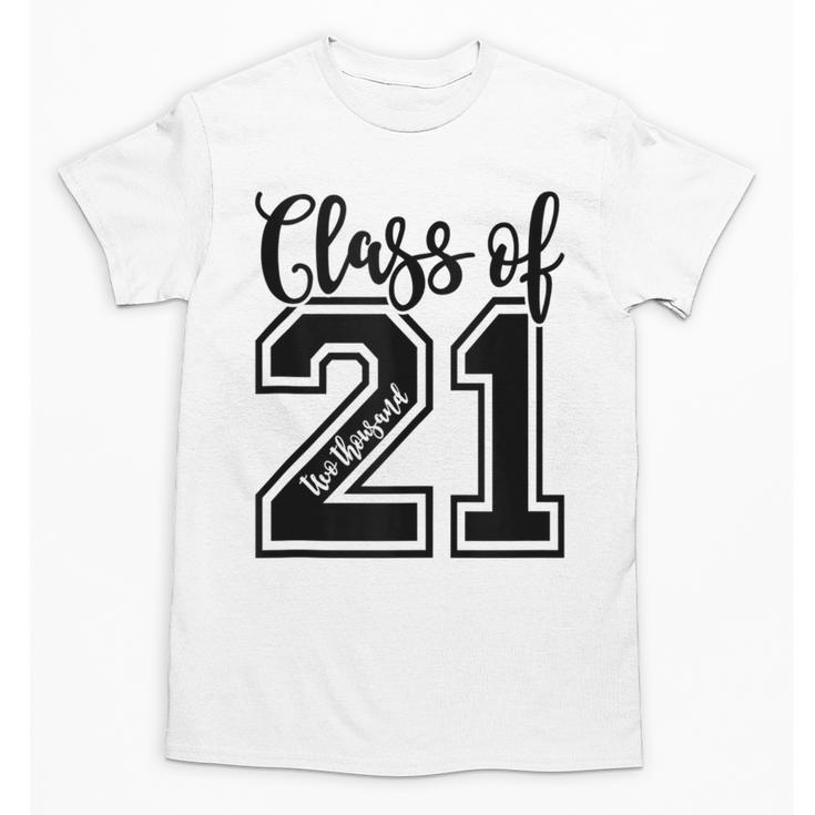Class Of 2021 Senior 21 Cool Graduation Unisex T-Shirt