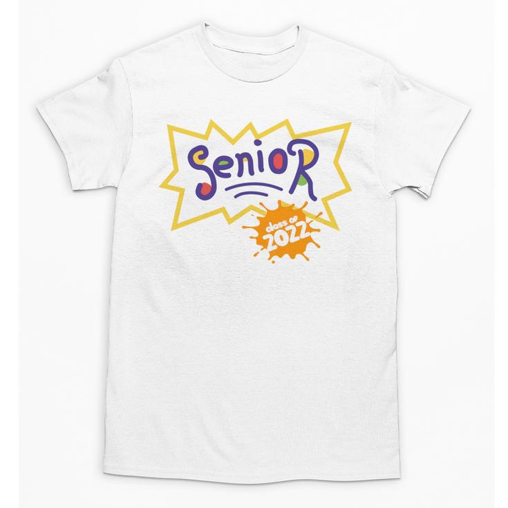 Class Of 2022 Senior Year 90's TV Style Graduation For Grad Unisex T-Shirt