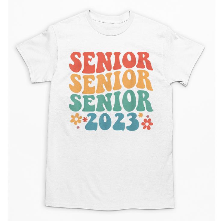 Class Of 2023 Senior 2023 Graduation Retro Seniors Unisex T-Shirt