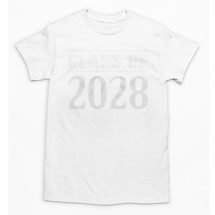 Class Of 2028 Senior Graduation Year Idea Unisex T-Shirt