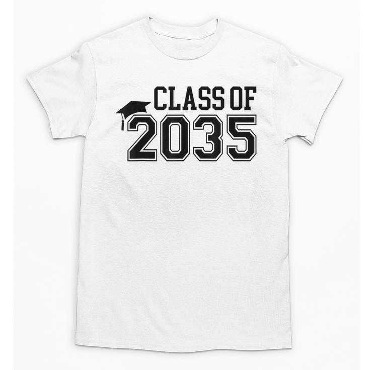 Class Of 2035 First Day Of School Graduation Unisex T-Shirt