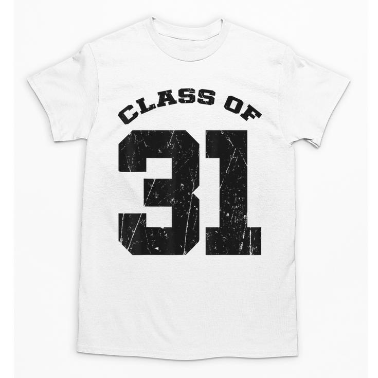 Class Of 31 Date High School Kindergarten Graduation Shirt Unisex T-Shirt