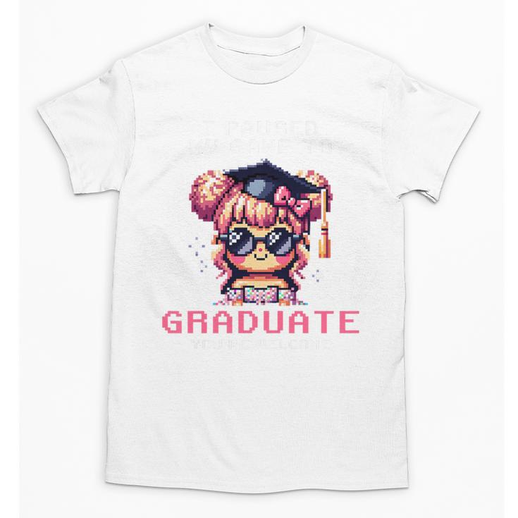Classic I'm From The 1900s Retro Games Graduating Girl Premium Unisex T-Shirt