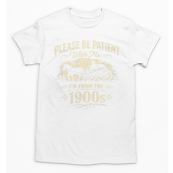 Classic Please Be Patient With Me I'm From The 1900s Premium Tri-Blend Unisex T-Shirt