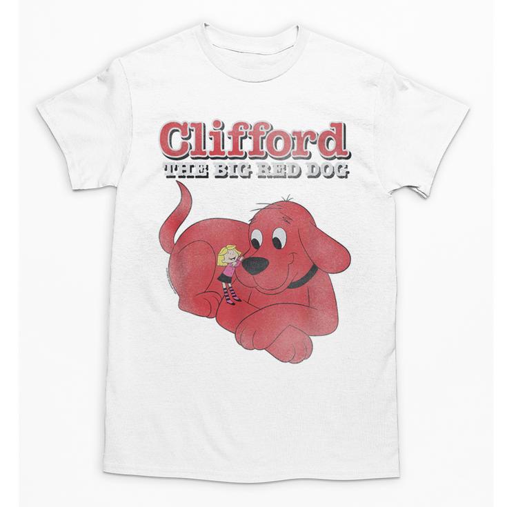 Clifford The Big Red Dog Clifford And Emily Book Cover Unisex T-Shirt