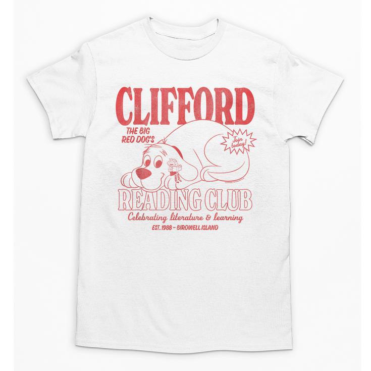 Clifford The Big Red Dog Reading Club Est 1988 Kids Books Unisex T-Shirt