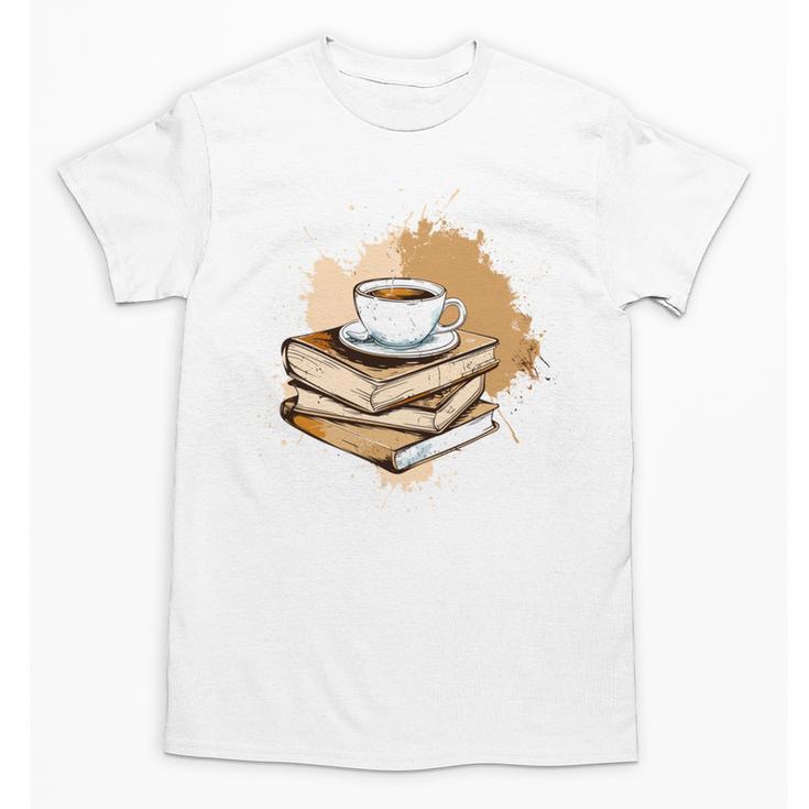 Coffee And Books Adult Books Lover Reading Unisex T-Shirt