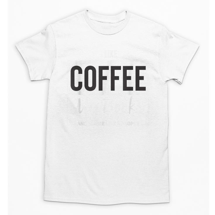 I Like Coffee My Books And Maybe Like 3 People Book Lover Unisex T-Shirt