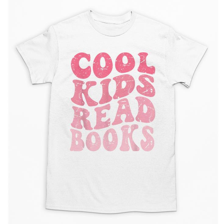 Cool Kids Read Books Library Book Reader Book Nerd Unisex T-Shirt