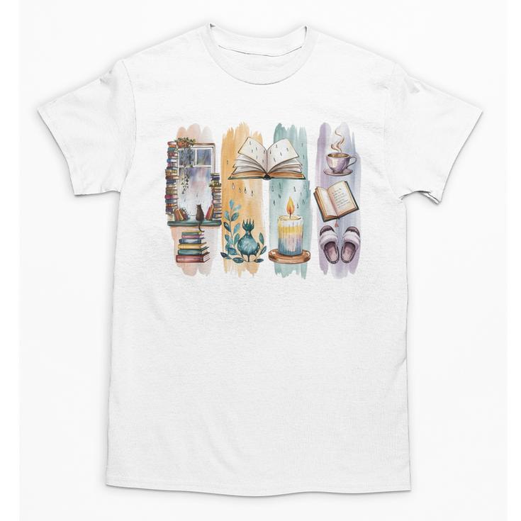 Coquette Bookworm Reading Enthusiast Book Lover Book Unisex T-Shirt