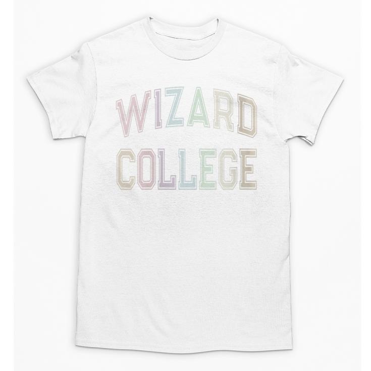 Crazy Sarcastic WIZARD COLLEGE Introvert Anti Social Academy Unisex T-Shirt