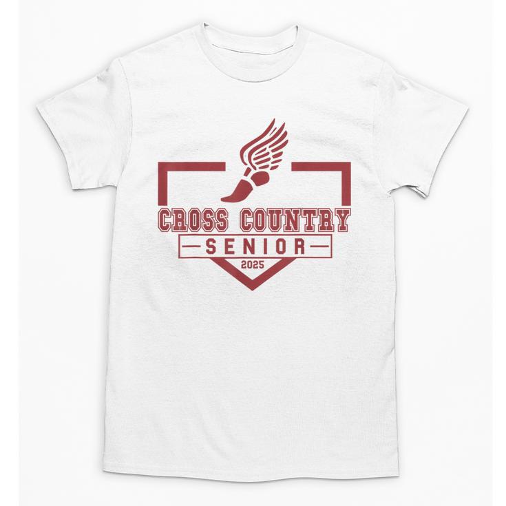 Cross Country Senior Night Senior 2025 Graduation Party 47 Unisex T-Shirt