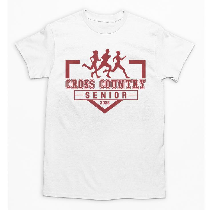 Cross Country Senior Night Senior 2025 Graduation Party 48 Unisex T-Shirt