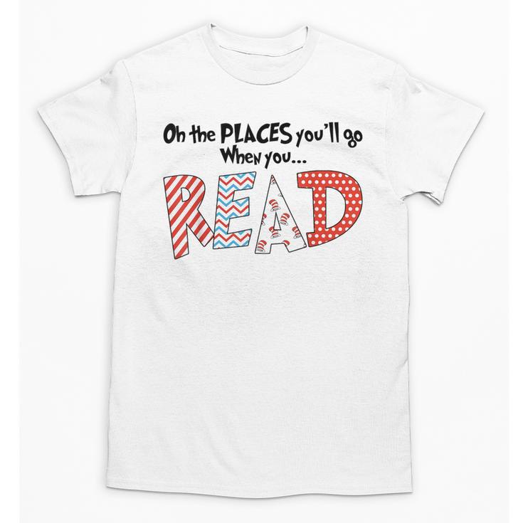 Cute Read Reading Day Book Lovers Teachers Students Kids Unisex T-Shirt