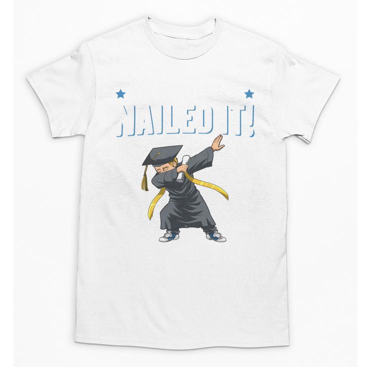 Dabbing Graduation Class Of 2025 Boy Kindergarten Nailed It Unisex T-Shirt