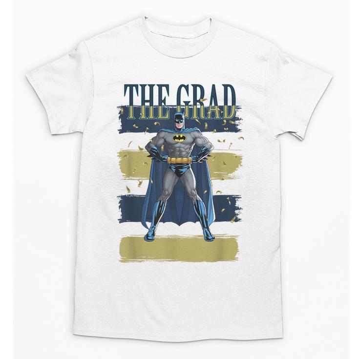 DC Comics Graduation Batman The Grad Power Stance Unisex T-Shirt