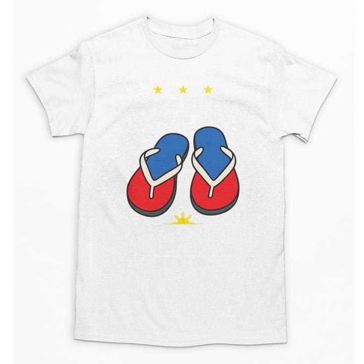 Discipline Arsenal Pinoy Nostalgia Filipino Tsinelas Premium Tri-Blend Unisex T-Shirt