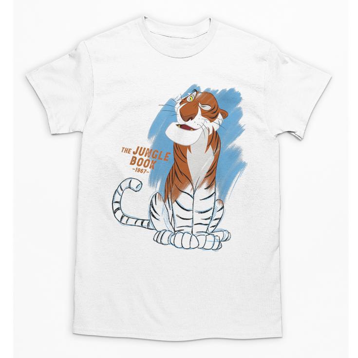 Disney Ink And Paint Shere Khan From The Jungle Book 1967 Unisex T-Shirt