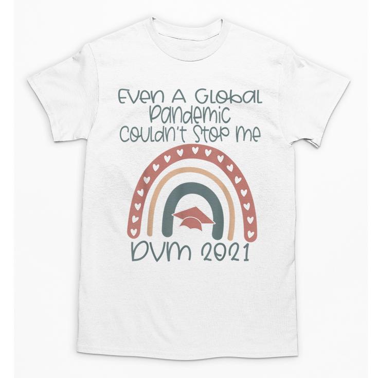 DVM Doctor Veterinary Medicine Veterinarian Graduation 2021 Unisex T-Shirt